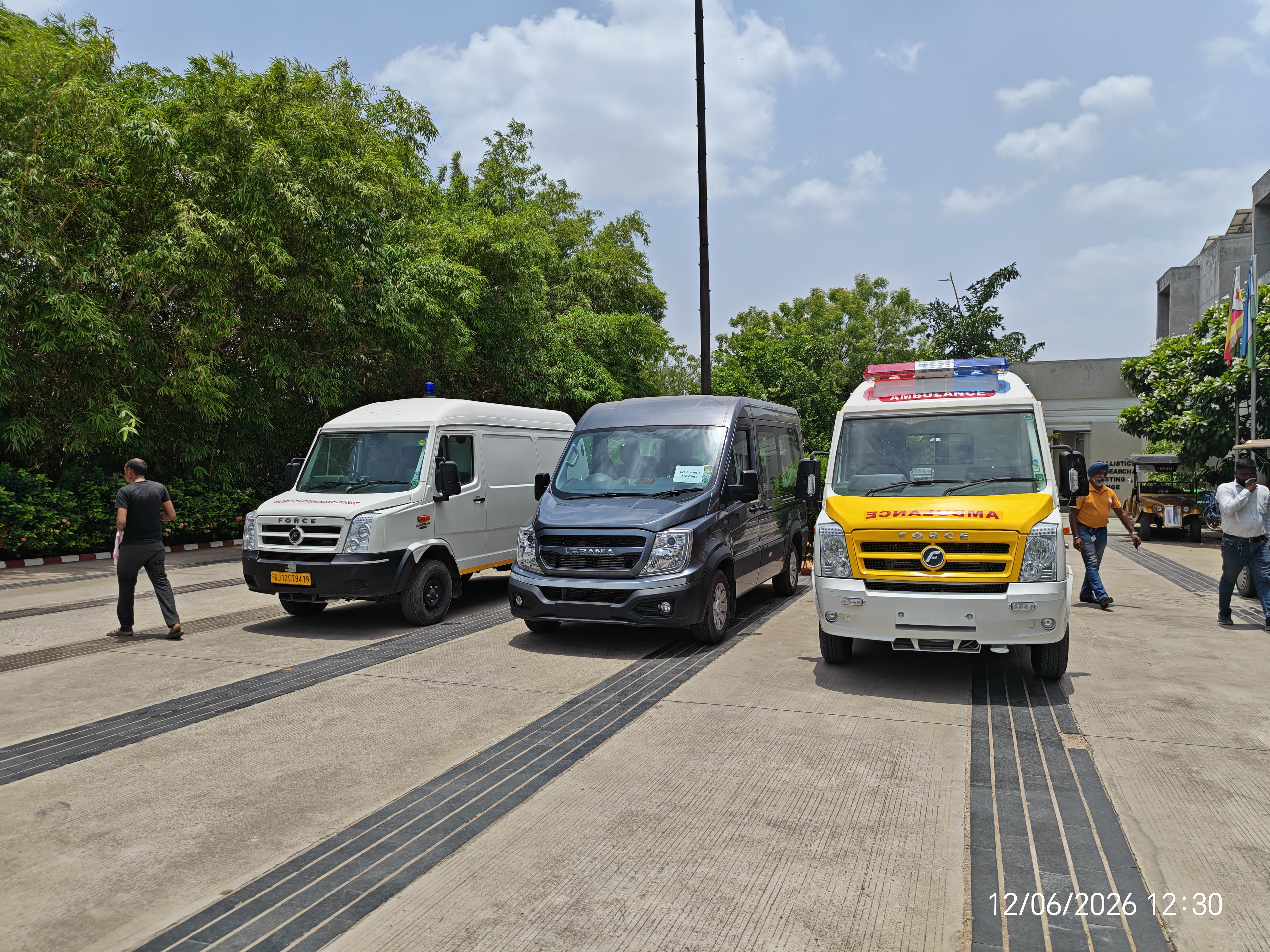 Ambulance exterior